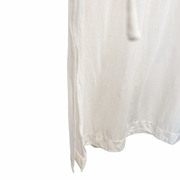 AGNONA Wool Blend Open Sides Tunic In Cream Size IT46 US10 - Picture 13 of 13